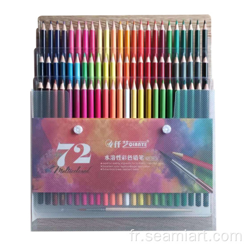 Ensemble de crayons de couleur de qualité de qualité supérieure 72